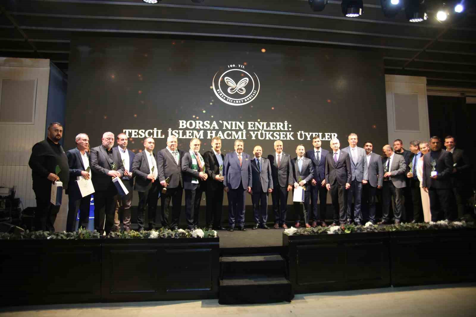 Borsa'nın Enleri Ödül Töreni · Bursa Ticaret Borsası 100. Yıl (2024)